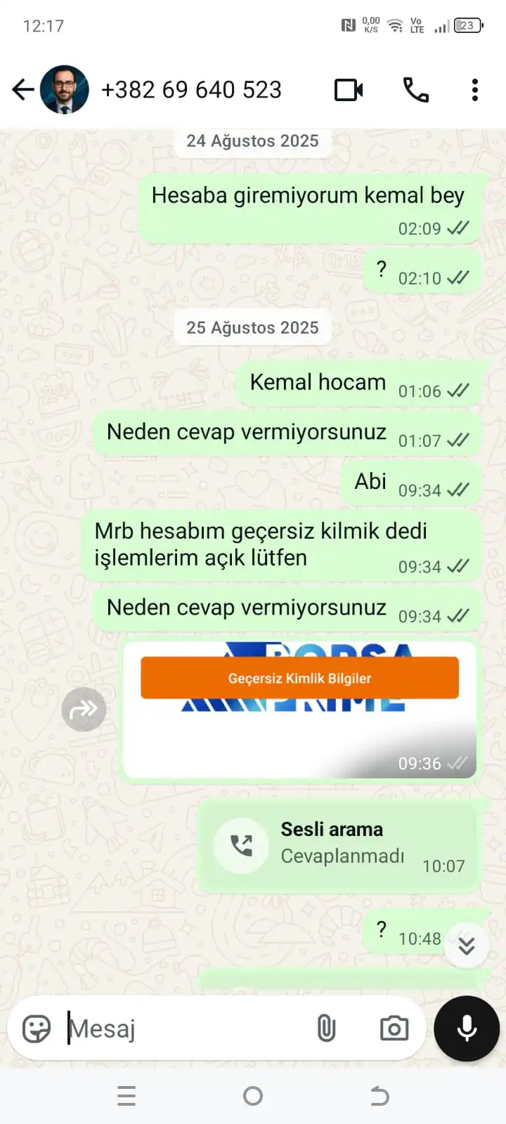 BORSA PRİME MAĞDURİYETİ YAŞIYORUM